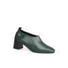 豪麟名鞋进口迪嘉女鞋深口鞋羊皮革2218绿色 商品缩略图0