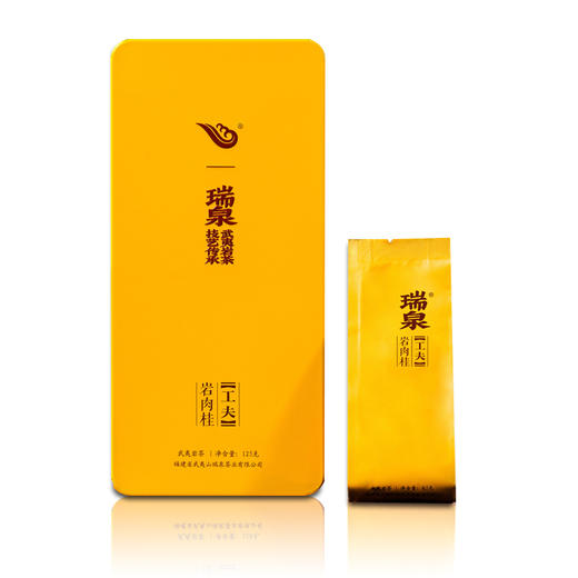 瑞泉 工夫 岩肉桂  武夷岩茶 茶叶 礼盒 125g 商品图0