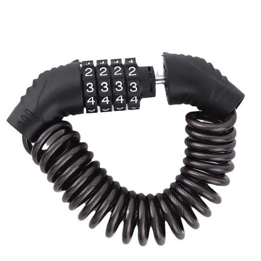 电动车摩托车防盗头盔锁防丢防盗密码锁自行车锁小巧便携钢丝缆锁/个 商品图3