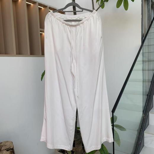 【线上专属】阔腿裤（24809891VC-月影白） 商品图0