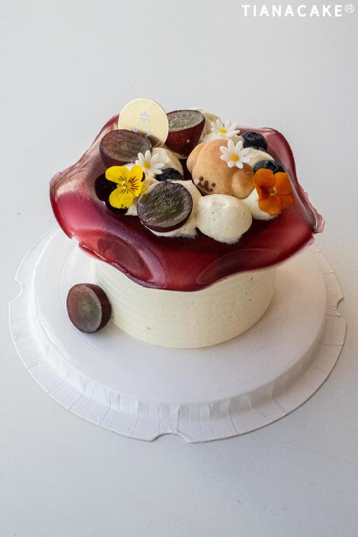 四寸夏黑葡萄煎茶 商品图0