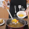 【厨房家用好帮手！买一送一！！！】不锈钢锅铲，漏勺子，汤勺，煎，铲，饭勺，炒菜锅铲子，厨房家用品厨具大全套裝。不卷边，耐高温，不产生有害物质，安心烹饪成就好厨艺！ 商品缩略图3