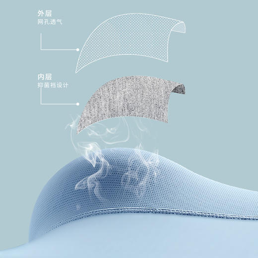 【樱姿娜上新】男款夏日冰感空调裤-WL86019，3条礼盒装 商品图2