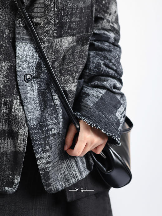 Y's | 灰色提花外套 商品图4