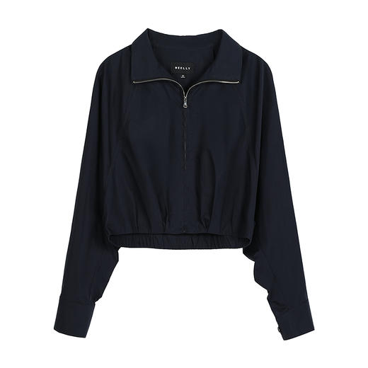 NEELLY纳俪商场同款秋季新款设计感美式夹克女时尚短款气质上衣N25072C01040 商品图3
