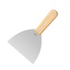 得力工具2寸/4寸HD2C木柄油灰刀 不锈钢锋利清洁铲子墙缝刮刀抹灰腻 商品缩略图4