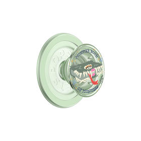 【哈利波特·魔法动植物】妖怪们的妖怪书·MagSafe圆啪嗒 MAGSAFE磁吸手机气囊支架 Round圆啪嗒系列 Harry Potter 绿色