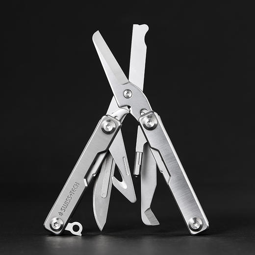 【一把抵一箱 适配24号手术刀片】SWISS+TECH瑞士科技 赤眼蜂九合一多功能救援剪急救剪刀 商品图3