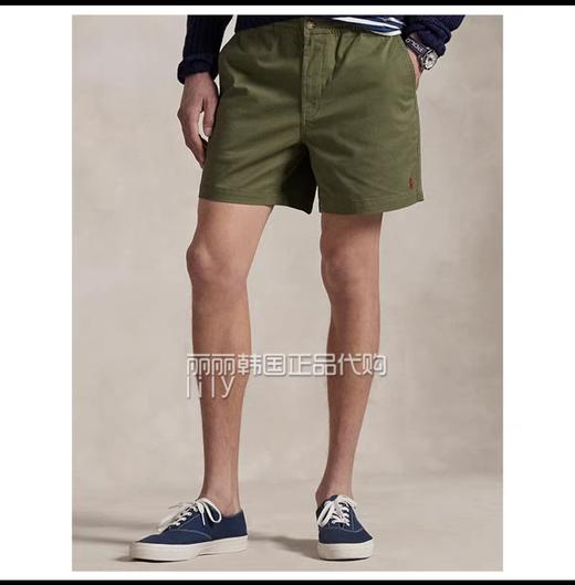 拉夫劳伦斜纹布梭织弹力短裤.. 好穿 商品图3