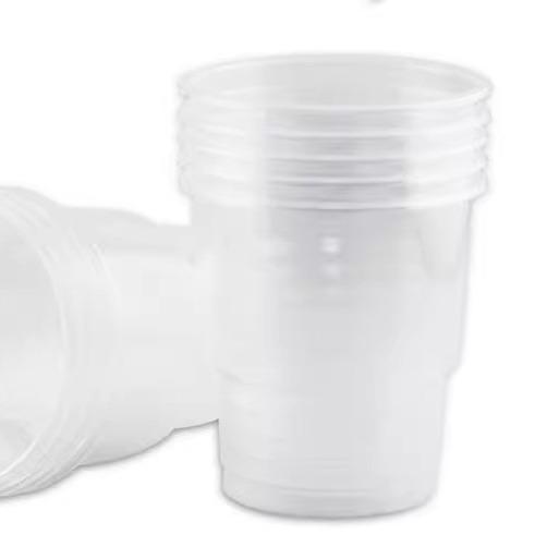 【拍50个！送50个！】加厚大口杯妙洁热水茶杯206ml  加厚透明塑料杯 宴会家居杯子  家用多场合用一次性杯子 商品图2