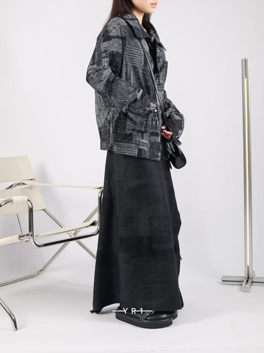 Y's | 灰色提花外套 商品图2