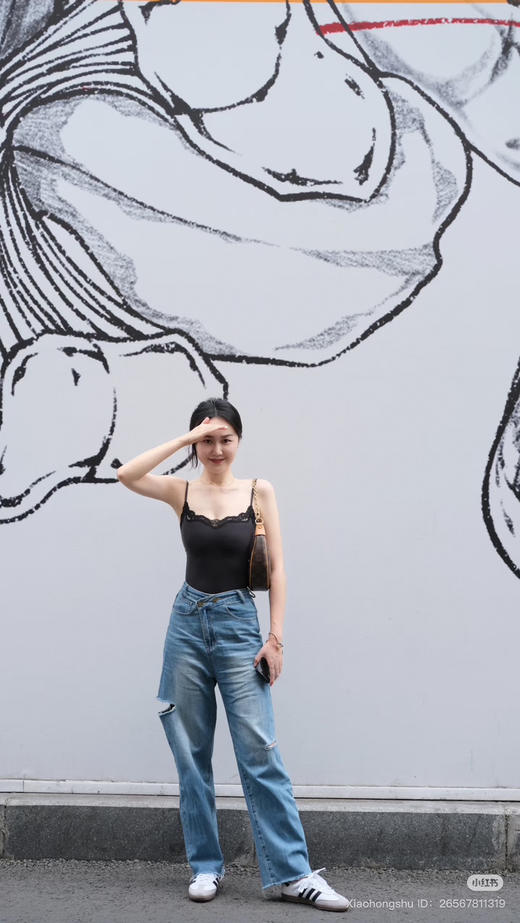 716-3 排他性独家圆正 skms 569 蕾丝吊带/短裤 家居休闲 套装 商品图4