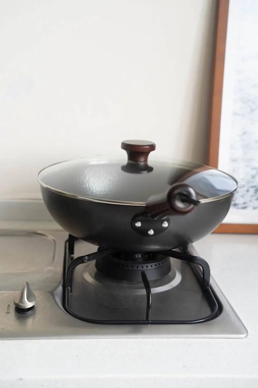 velosan大肚炒锅（配锅盖），锤纹32cm大铁锅，无涂层，物理不粘，德国工艺，耐磨耐锈（预售3天发货）【G】 商品图2