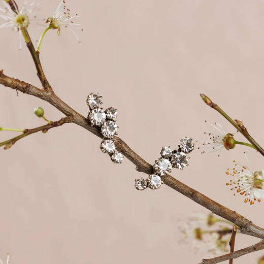 订购10周到｜TATABORELLO-SETA-水晶 耳钉［意大利设计师］ 商品图1