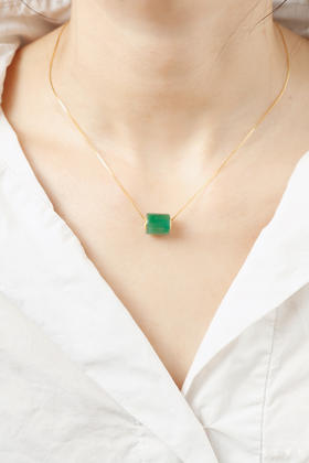 非洲纯翠飘花路路通足金吊坠招财翡翠