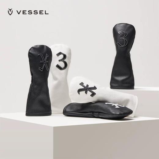 VESSEL 新款高尔夫球杆保护套 皮革防水泼推杆套 135X男女通用HC3 商品图4
