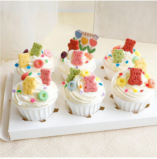 【买一送一！到手100个！】蛋糕杯蛋卷边 一次性马芬杯 淋膜杯耐高温烘焙纸杯 防油杯糕纸杯白色 商品图6