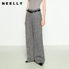 NEELLY纳俪商场同款春季新款简约直筒西装裤女垂坠显瘦阔腿长裤N25074H04553 商品缩略图0