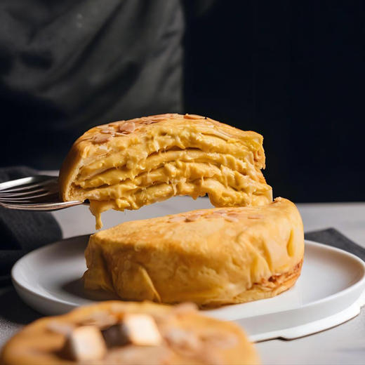 【小虎镇店爆款】猫山王榴莲千层蛋糕 商品图0