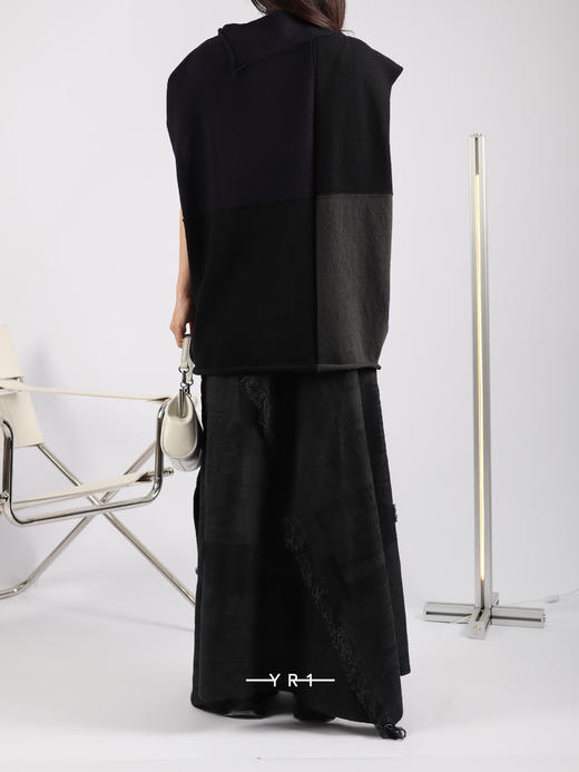 Y's | 拼接棉针织背心 商品图4