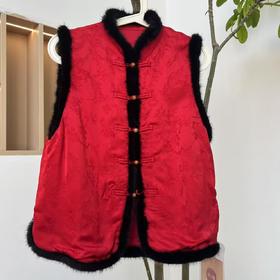 【线上专属】新岁·新中式马甲（24804176-朱砂）