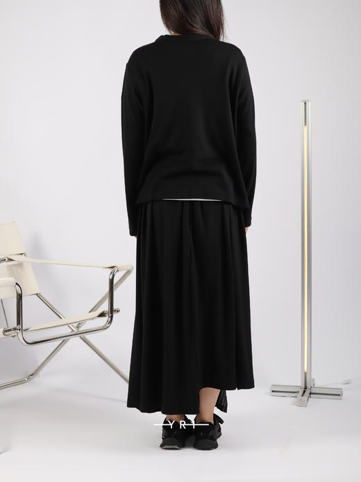 Y's | 拼接条纹门襟针织开衫 商品图5