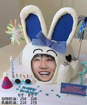 立体人像兔头25