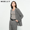 NEELLY纳俪商场同款春新款通勤休闲西装外套女韩版设计感舒适外套N25074C04552 商品缩略图0