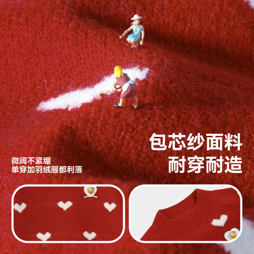 B.Duck小黄鸭童装春秋套头针织衫105-160 FF3612090 商品图2