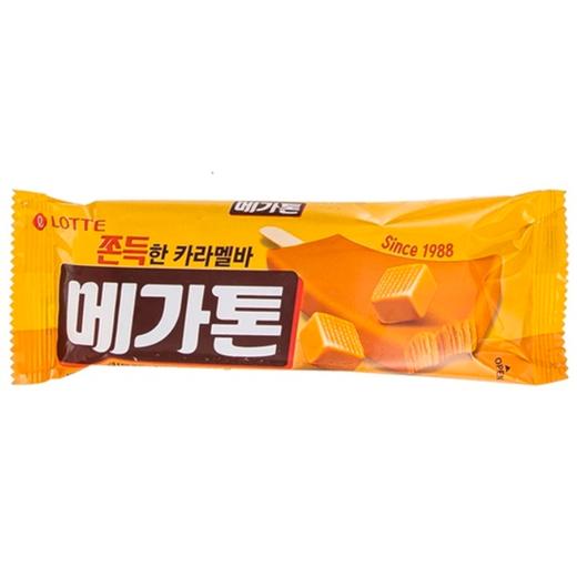 乐天筋道焦糖雪糕70ml롯데 카라멜바 메가톤 商品图0