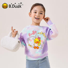 B.Duck小黄鸭童装春秋圆领卫衣110-160 FF3608068