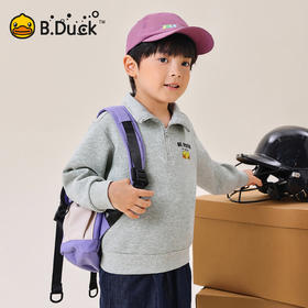 B.Duck小黄鸭童装春秋翻领卫衣110-160 BF3608073