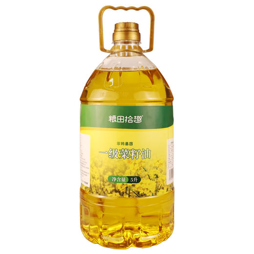 【恩施】粮田拾趣一级菜籽油5L 商品图1