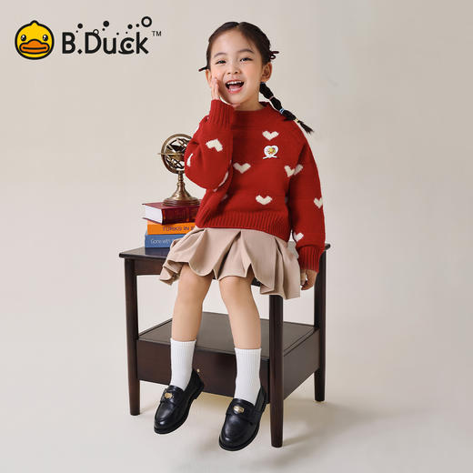 B.Duck小黄鸭童装春秋套头针织衫105-160 FF3612090 商品图1