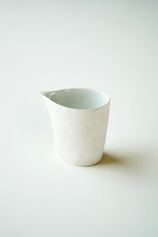 安藤雅信55内青白亮釉泥釉细长片口 商品图5