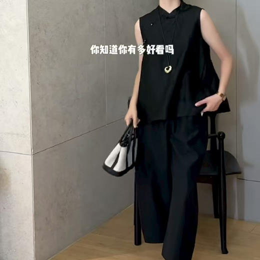 【预售7天】良木礼莱赛尔休闲裤（9016） 商品图3