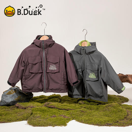 B.Duck小黄鸭童装春秋外套两件套120-160 BF3611095 商品图1