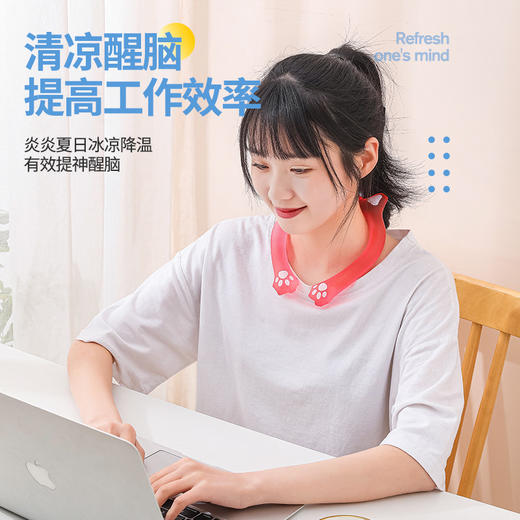 【清爽凉感，即用即凉~】夏季用品 防暑降温神器 冰脖户外运动圈 冰凉脖颈项圈清凉-QA 商品图3