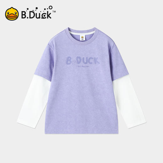 B.Duck小黄鸭童装春秋长袖T恤110-165 BF3606998 商品图0