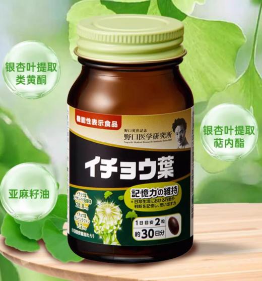【日本直邮】Noguchi 野口医学研究所 银杏叶提取物DHA/EPA精华胶囊 60粒 商品图0