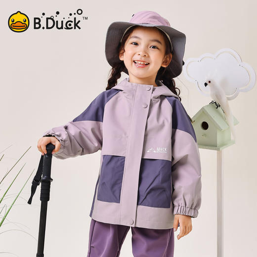 B.Duck小黄鸭童装春秋风衣外套105-160 BF3611010 商品图2