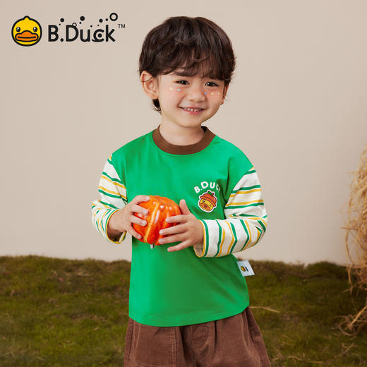 B.Duck小黄鸭童装春秋长袖T恤90-130 BF3606002 商品图0