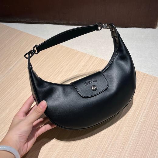 珑骧新款牛皮月牙包腋下包单肩包手提斜挎包 商品图8