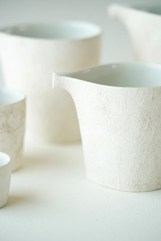 安藤雅信55内青白亮釉泥釉细长片口 商品图3