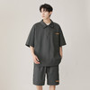 【YW】无忧购运动套装男士夏季短袖T恤短裤套装百搭翻领短袖两件套A001TZ056（截单后3-5天发货） 商品缩略图3