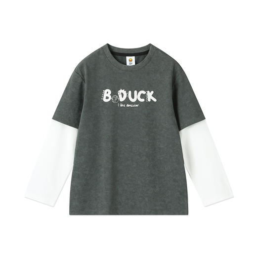 B.Duck小黄鸭童装春秋长袖T恤110-165 BF3606998 商品图3