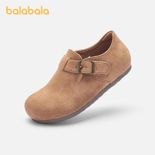 巴拉巴拉童鞋女童勃肯鞋2025新款春秋公主鞋潮流软底鞋子复古时尚 商品图0