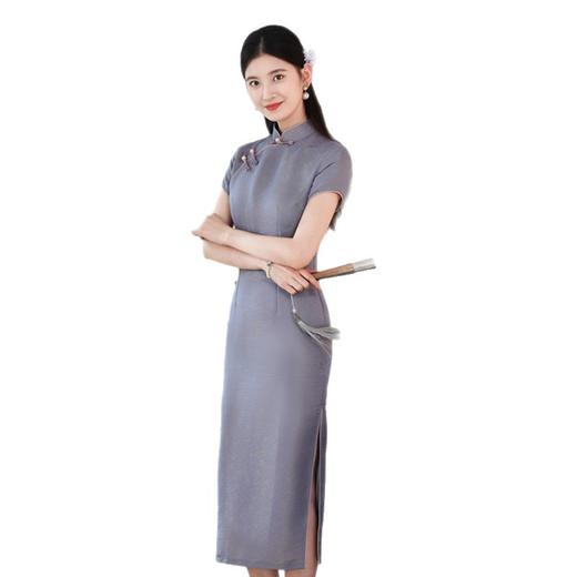 GX复古国风高级感旗袍2025夏季新款气质高端简约日常可穿旗袍 商品图4