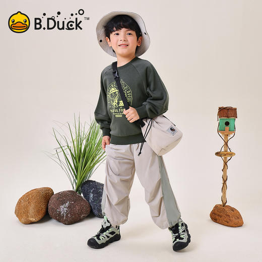 B.Duck小黄鸭童装春秋圆领卫衣105-160 BF3608022 商品图1