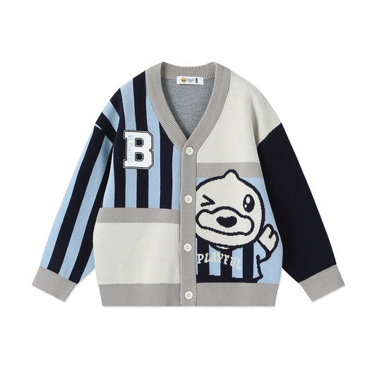 B.Duck小黄鸭童装春秋针织开衫105-150 BF3612083 商品图3